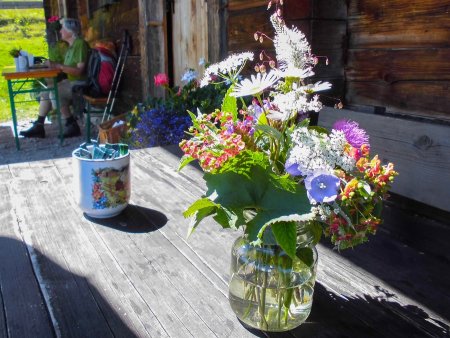 Gemütliche Einkehr auf der Stubenalm