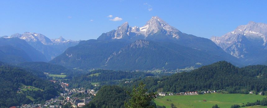 Berchtesgaden mit Watzmann